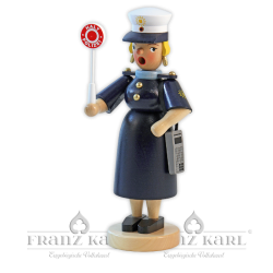 Incense smoking woman "Police Officer"