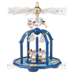 Pyramide mit 7 Engel und Glasgl