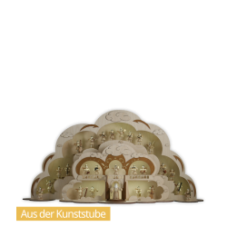 "Engelstor" mit Erweiterung (Dekorationsbeispiel - Lieferung ohne Figuren)