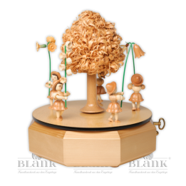 SP 002 Spieldose mit 5 Blumenkindern