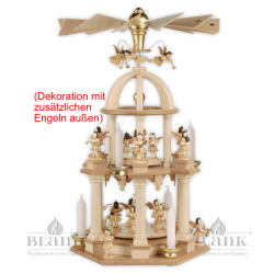 Dome Shaped Christmas Pyramid with 2 Levels