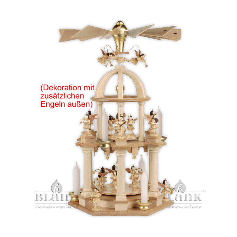 Cathedral pyramid with 2 stories