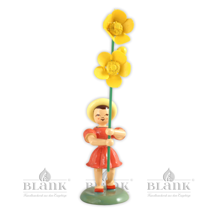 BKF 033 Flower Child with Buttercup, coloured
