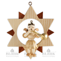 Angel in a Star with Alto Horn