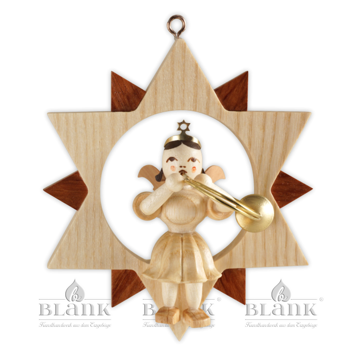 Angel in a Star with Alto Horn