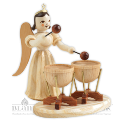 ELN 049 Angel with Long Pleated Robe and Kettledrums