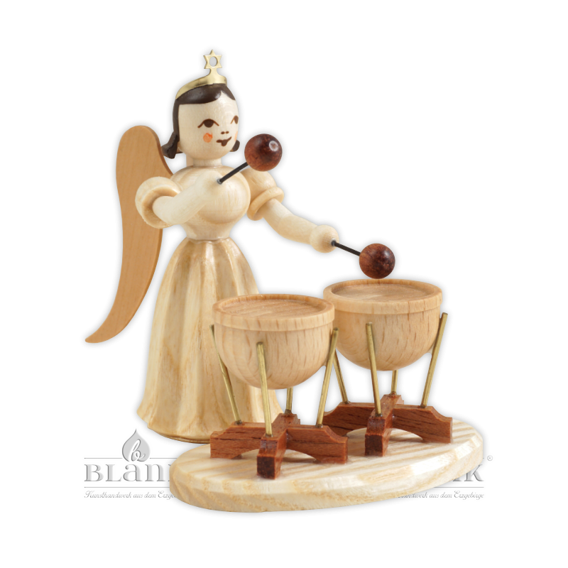 ELN 049 Faltenlangrockengel mit doppelter Kesselpauke