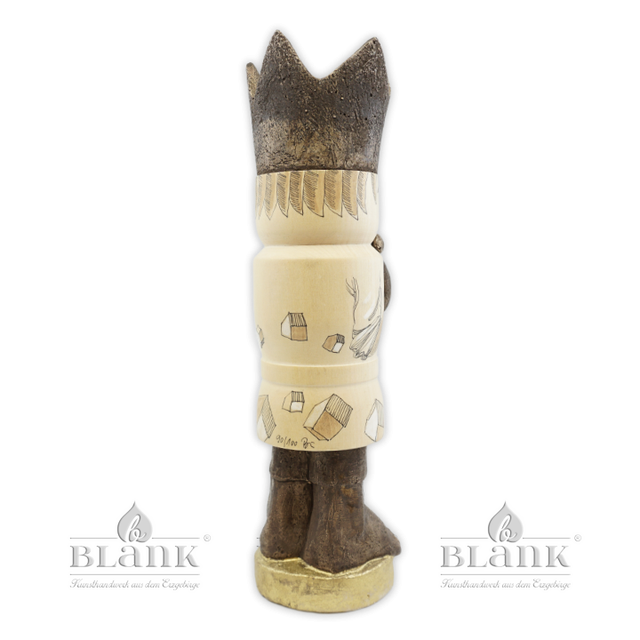 Barfußkönig der II. - Exemplar No. 90, hinten