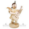 EKM 006 Angel with Pleated Skirt and Guitar, 22 cm