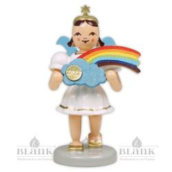 EKF 2023 Angel with Pleated Skirt and Rainbow, Annual Edition 2022, coloured