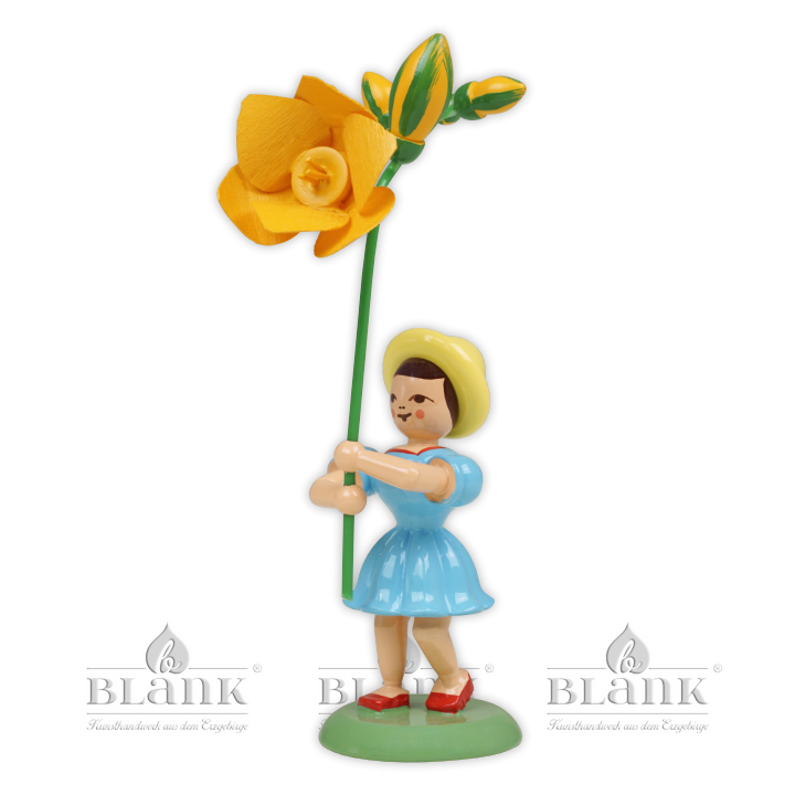 BKF 034 Blumenkind mit Freesie, farbig