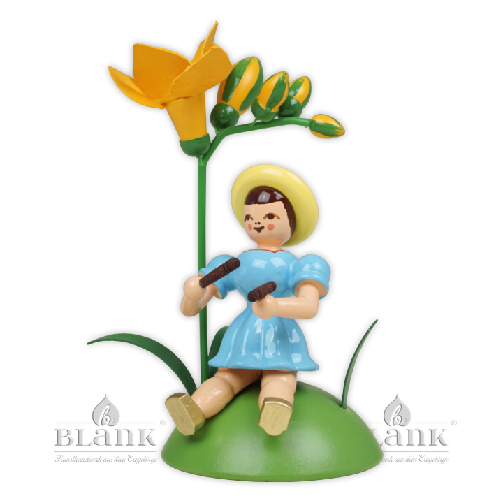 BKS 034 Flower Child with Freesia and Claves, sitting
