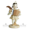Angel with Short Pleated Skirt and Accordion