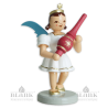 EKF-MF 016 Angel with Short Pleated Skirt and Christmas Tree Topper, coloured