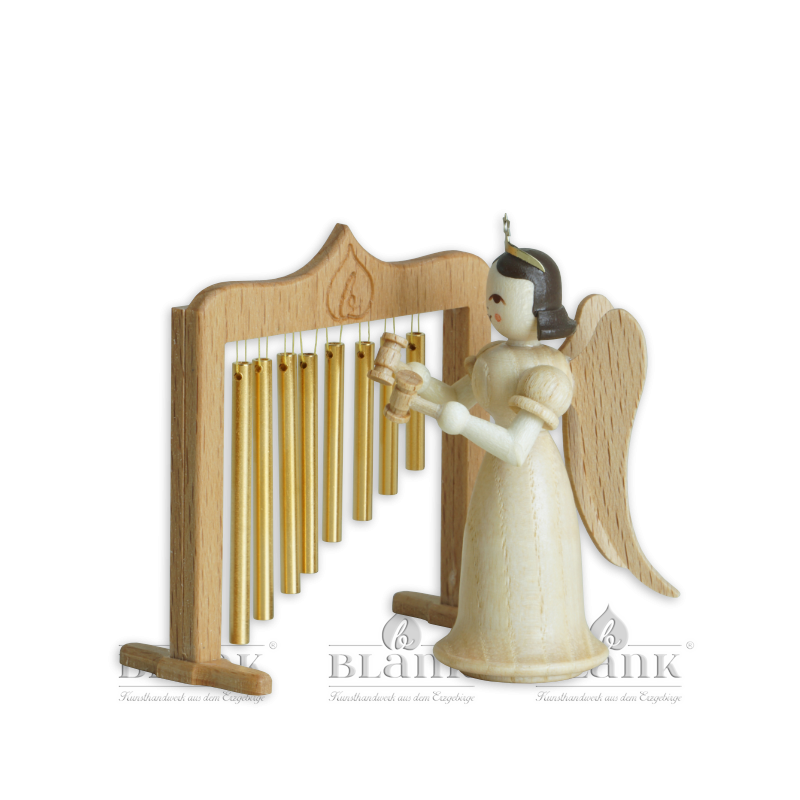EL 079 Angel with Long Robe and Chimes