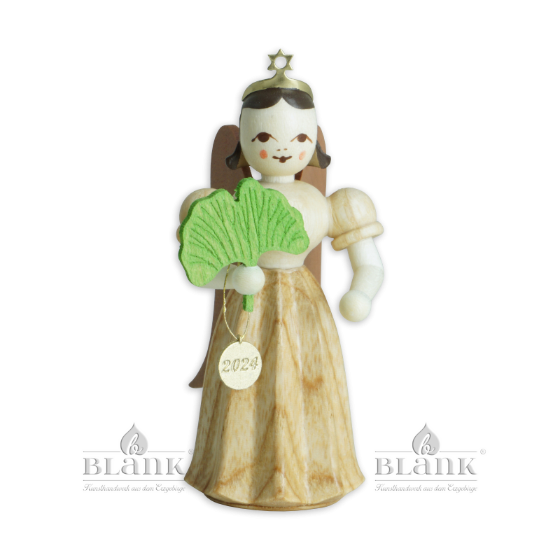 ELN 2024 Angel with Long Pleated Robe and Ginkgoleaf