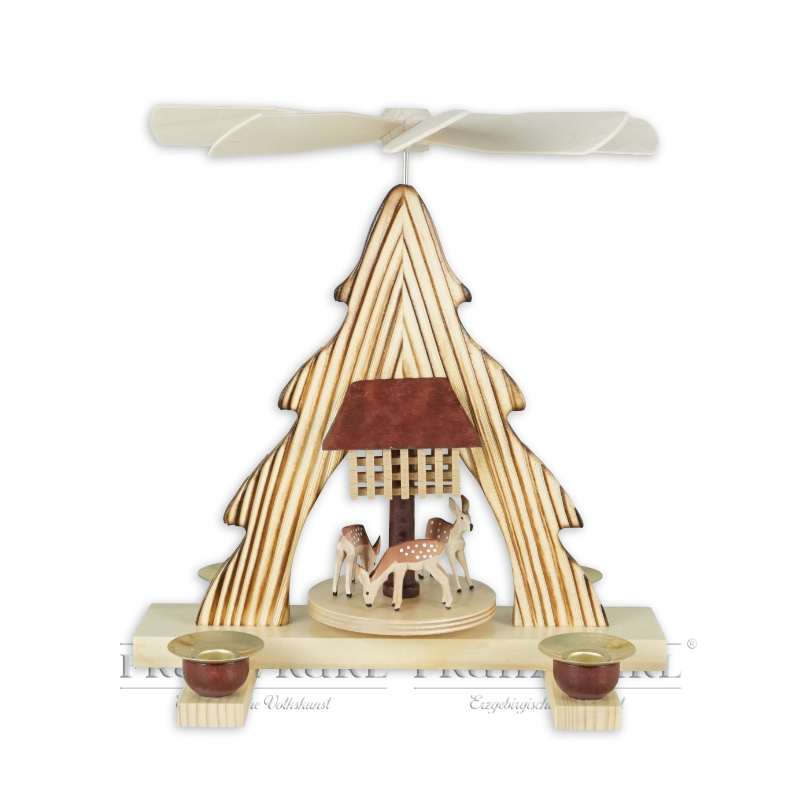 Pyramid "Deer", brushed