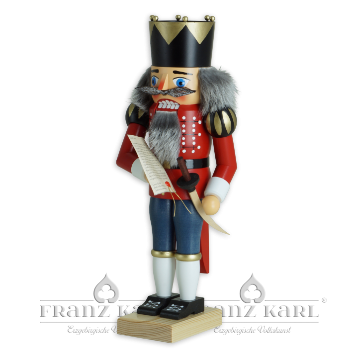 Nutcracker "General Chopper", burnished - 36 cm (14.2 inches)