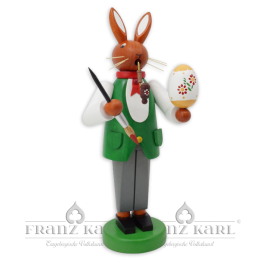 Smoking figurine "Mr. Rabbit" - 25 cm (9.8 inches)