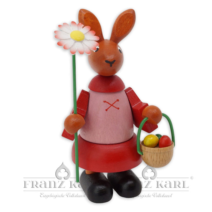 7141 Osterhase mit Blume
