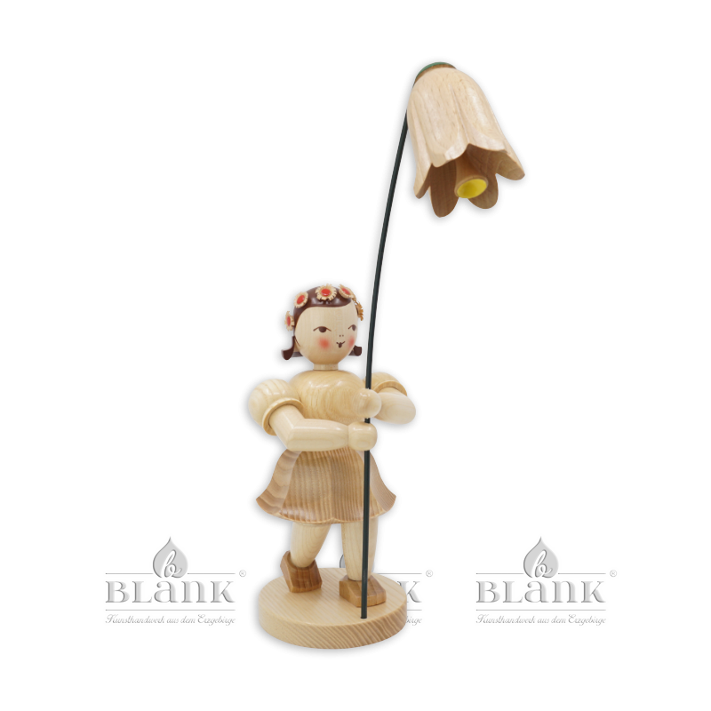 Flower Child with Bell Flower, 20 cm