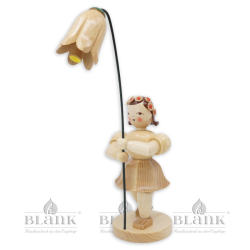 Flower Child with Bell Flower, 20 cm