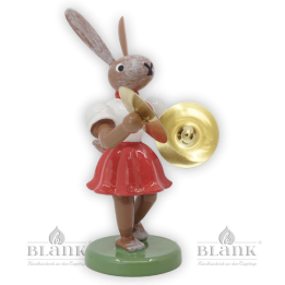 OHF 006 Osterhase mit Becken, farbig