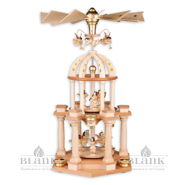 Cathedral pyramid with 2 stories