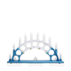LEF 030 Candle Arch without Figures, electric, coloured