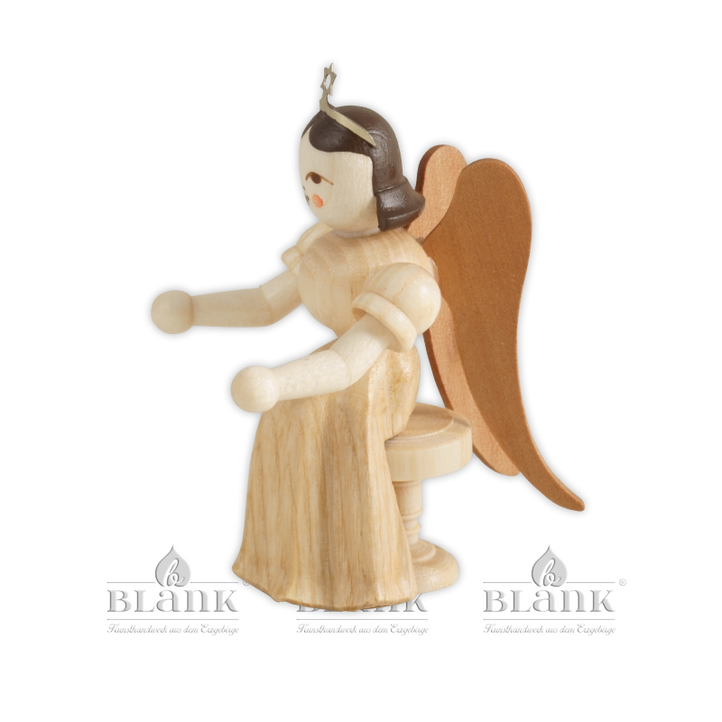 Langrockengel sitzend mit Hocker für ELN 021