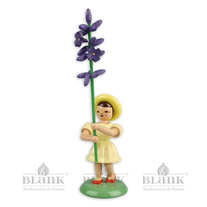 Flower Child with Lavender, coloured