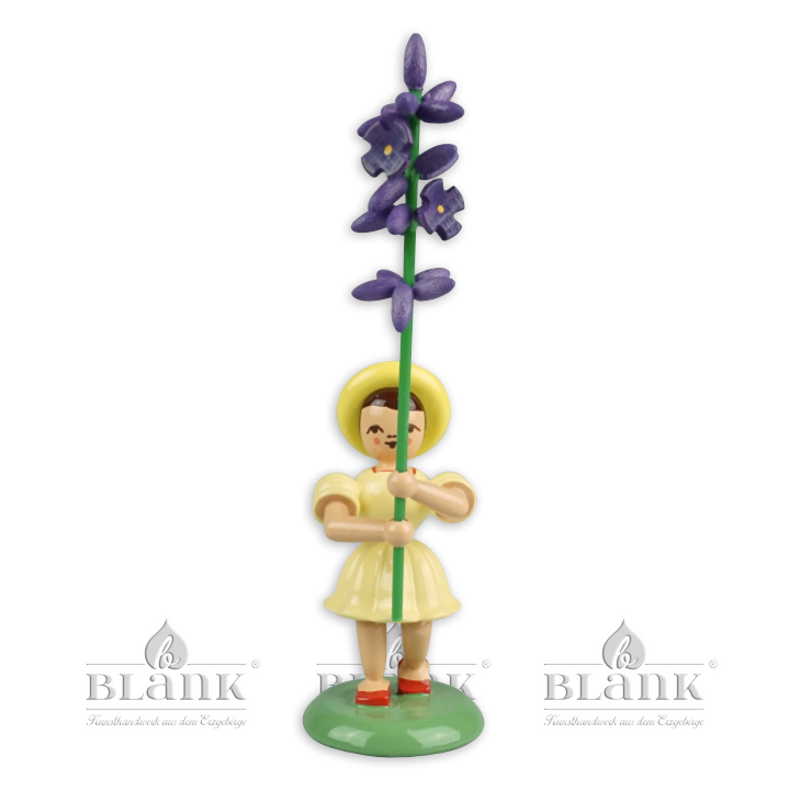 Flower Child with Lavender, coloured