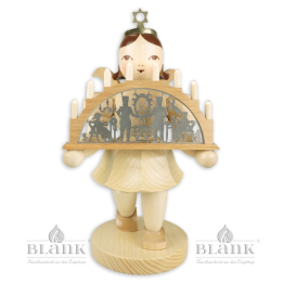 EKM 078 E Kurzrockengel mit Schwibbogen, elektrisch, 22 cm