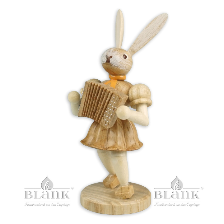 Osterhase mit Akkordeon