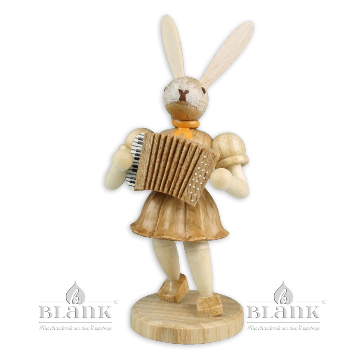Osterhase mit Akkordeon