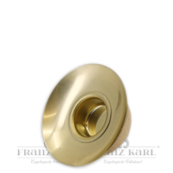 Wooden candle cup with metal grommet for small pyramids