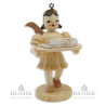 Angel with Short Pleated Skirt and Christmas Stollen