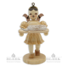 Angel with Short Pleated Skirt and Christmas Stollen