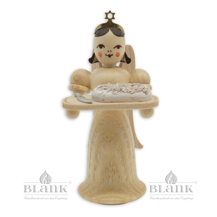 Angel with Long Robe and Christmas Stollen