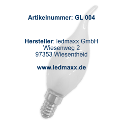 LED Filament Candle (for large angel)