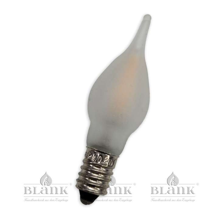Flame shaped Light Bulb, 12 Volt, 3 Watts (for medium sized angel)