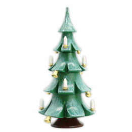 Weihnachtsbaum mit Glöckchen, farbig