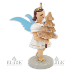EKF 025 S Kurzrockengel mit Bäumchen und Preciosa-Kristallen, farbig