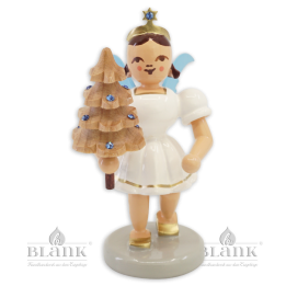 EKF 025 S Kurzrockengel mit Bäumchen und Preciosa-Kristallen, farbig