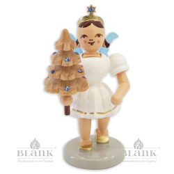 EKF 025 S Kurzrockengel mit Bäumchen und Preciosa-Kristallen, farbig