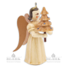 ELN 025 S Angel with Long Pleated Robe and Tree with Preciosa-Crystals