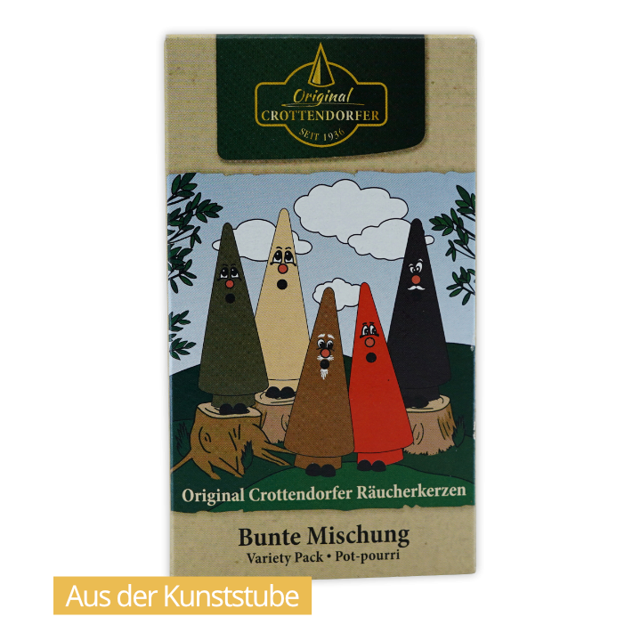 Crottendorfer Incense Cones, Mixed Selection, Ziegenbein