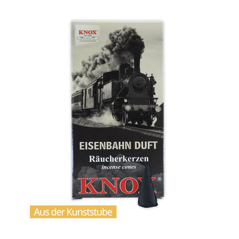 Knox Räucherkerzen, Eisenbahnduft