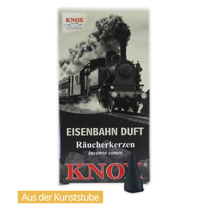 Knox Räucherkerzen, Eisenbahnduft