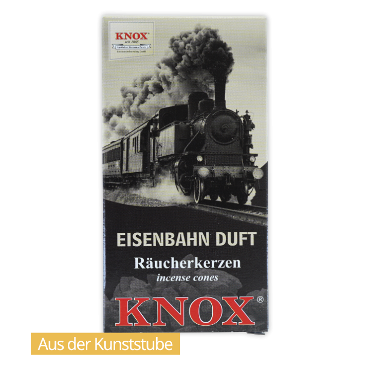Knox Räucherkerzen, Eisenbahnduft